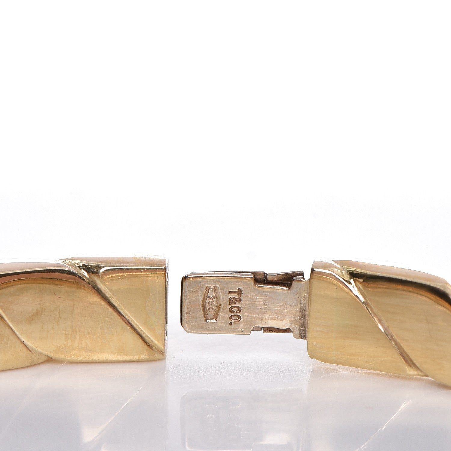 Tiffany 18K Yellow Gold Bangle 5 of 6