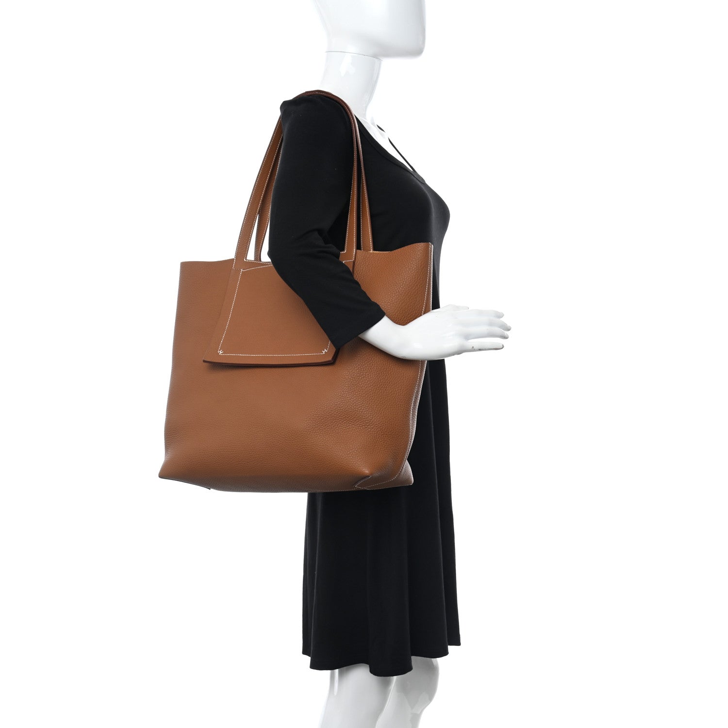 Hermes Taurillon Clemence Cabasellier 46 Gold 2 of 9
