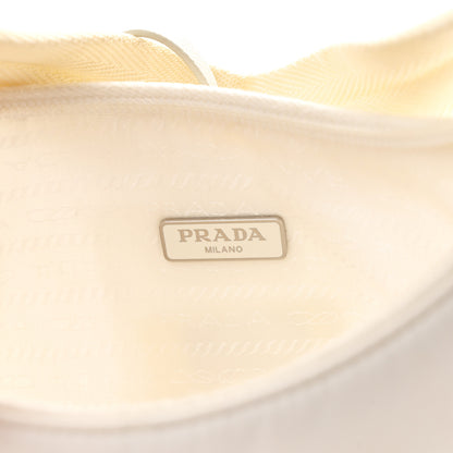 Prada Tessuto Nylon Mini Re-Edition 2000 Bag White 6 of 13