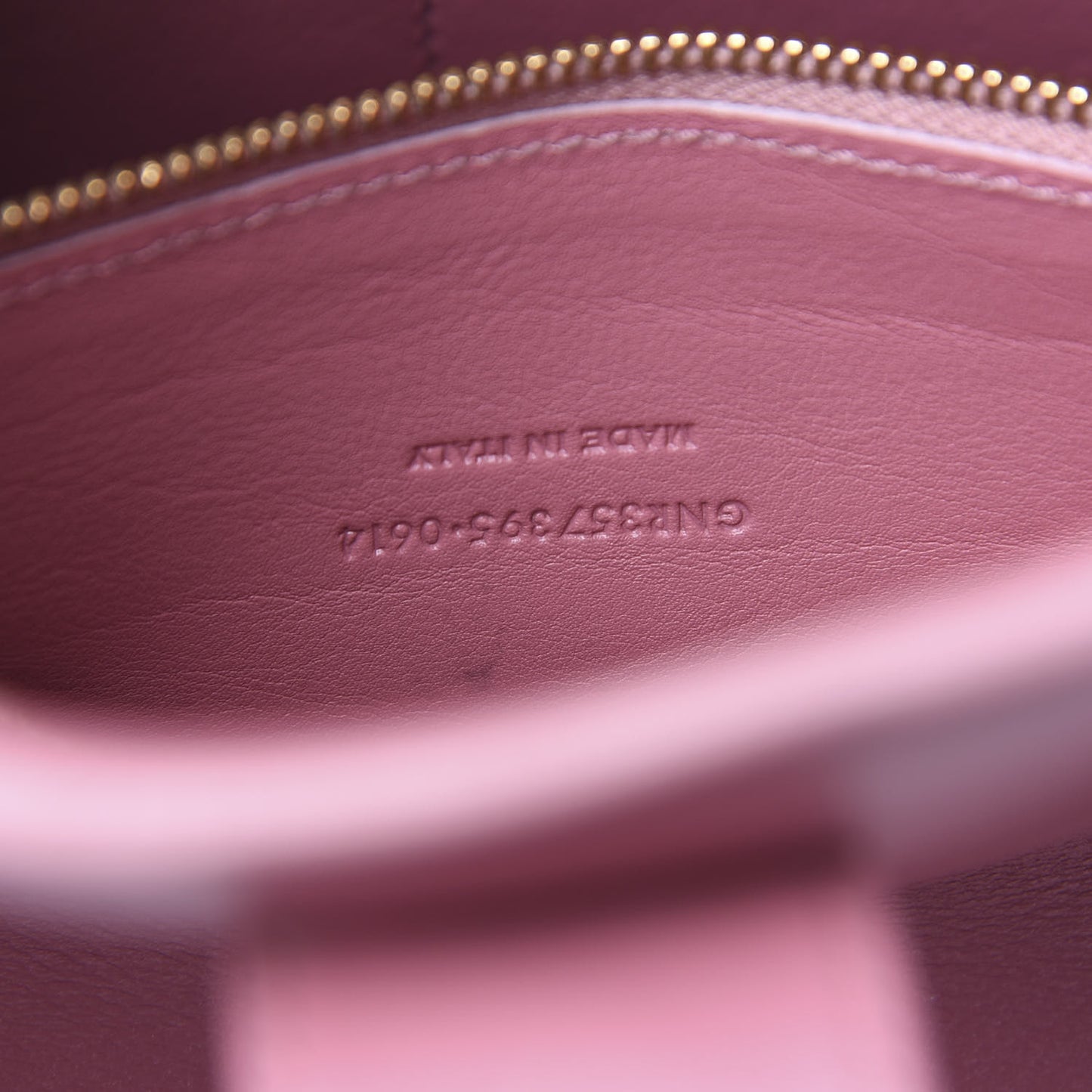 Calfskin Small Monogram Cabas Vieux Rose