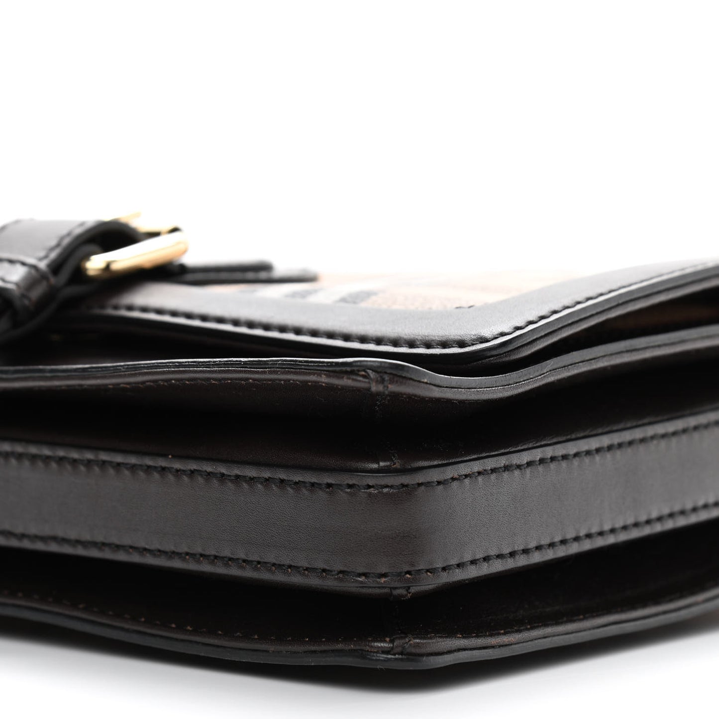 Haymarket Check Paisley Crossbody Brown