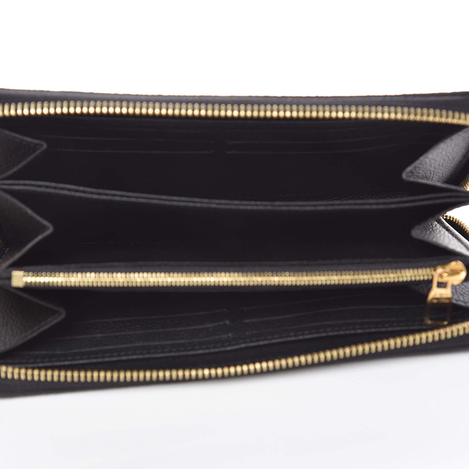Louis Vuitton Empreinte Zippy Wallet Black 5 of 7