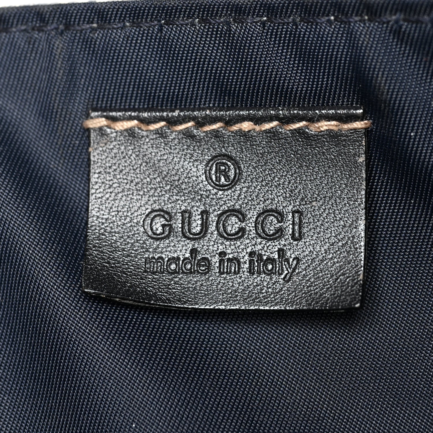 Gucci GG Plus Monogram Messenger Diaper Bag Navy 5 of 11
