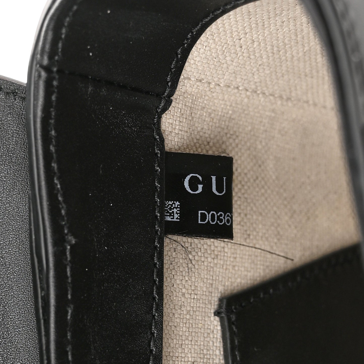 Charisma Calfskin Gucci Embossed Shoulder Flap Bag Black