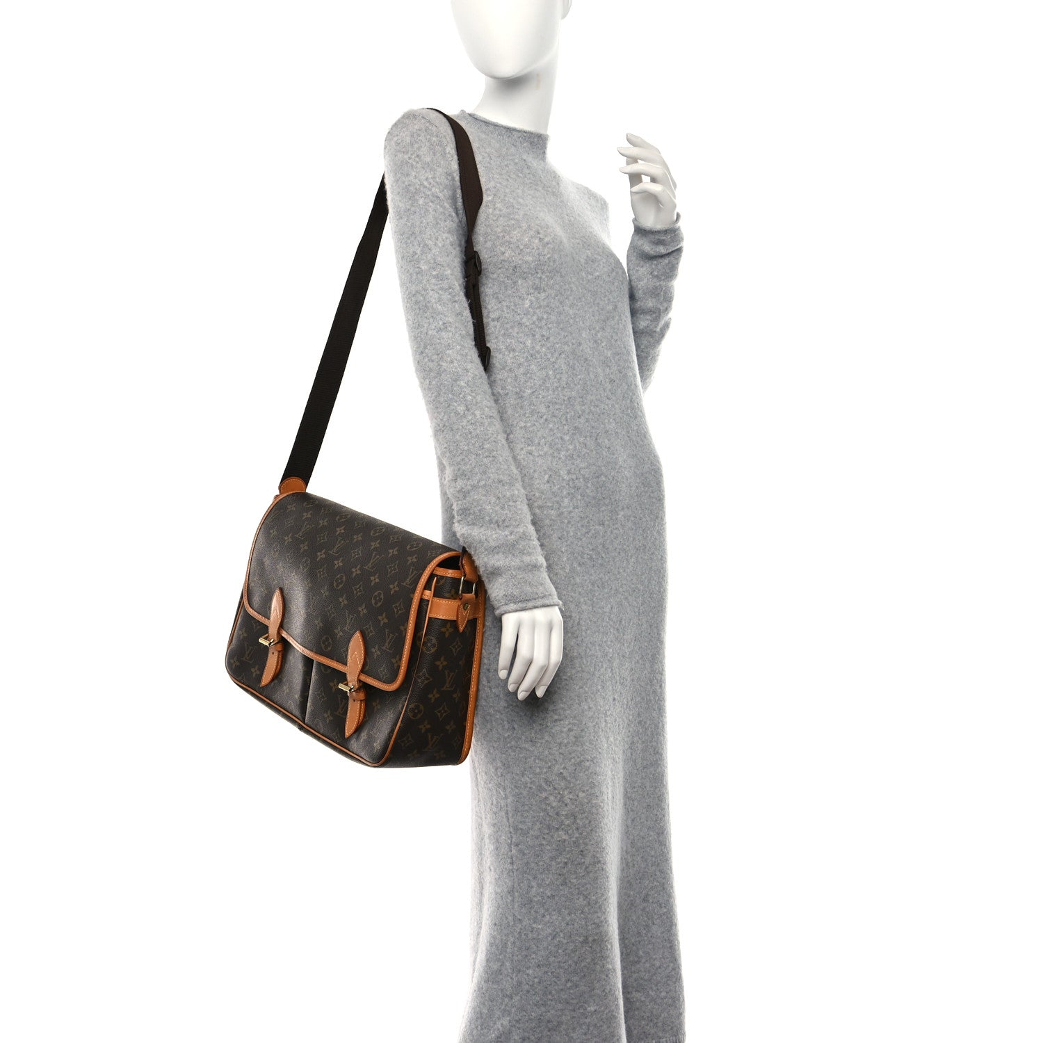 Louis Vuitton Monogram Sac Gibeciere GM 2 of 15