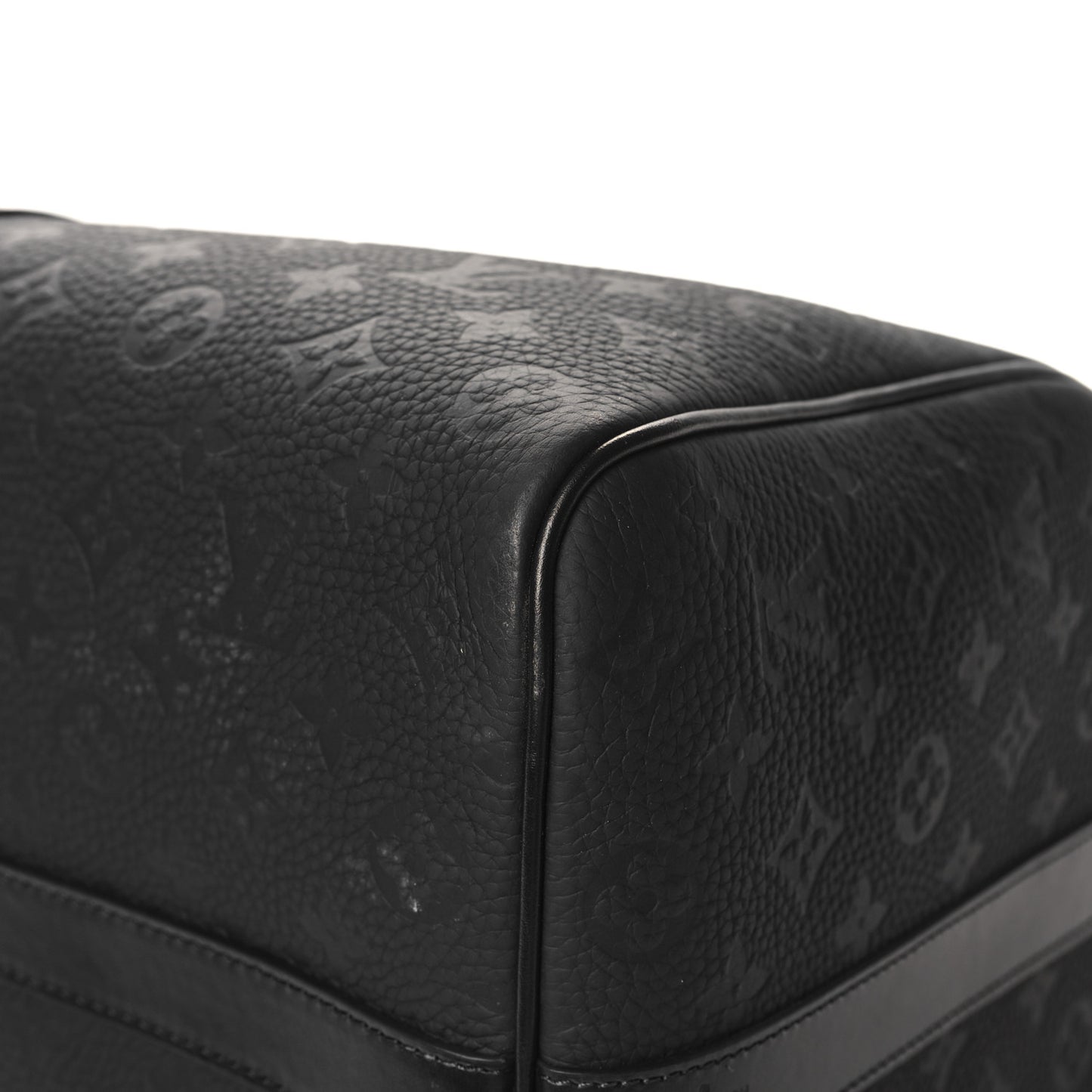 Taurillon Monogram Keepall Bandouliere 50 Black