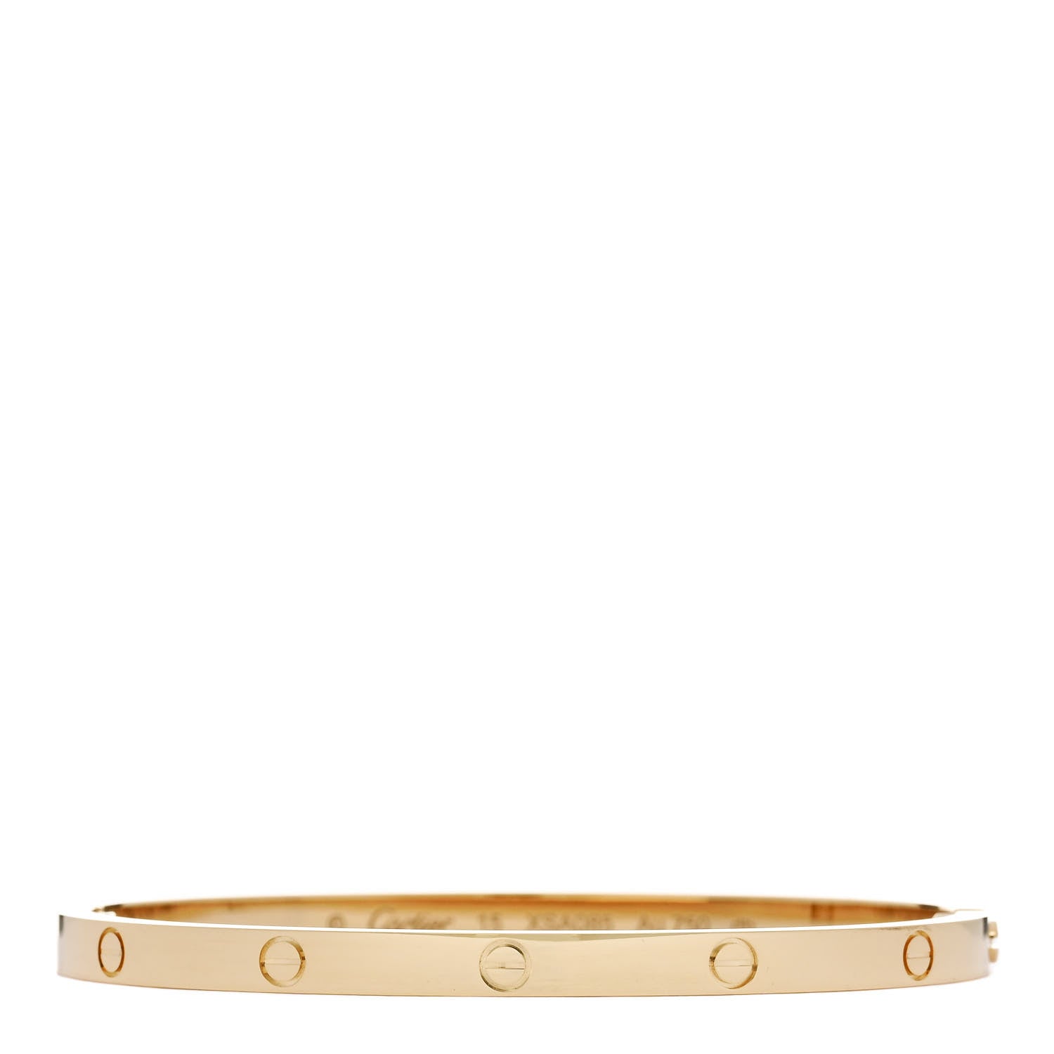 Cartier 18K Yellow Gold Small LOVE Bracelet 15 1 of 8
