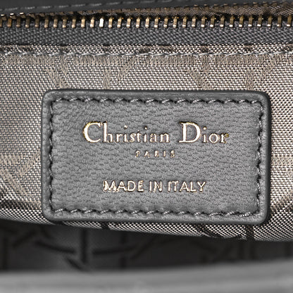 Christian Dior Lambskin Cannage Small My ABC Dior Lady Dior Grey 6 of 8