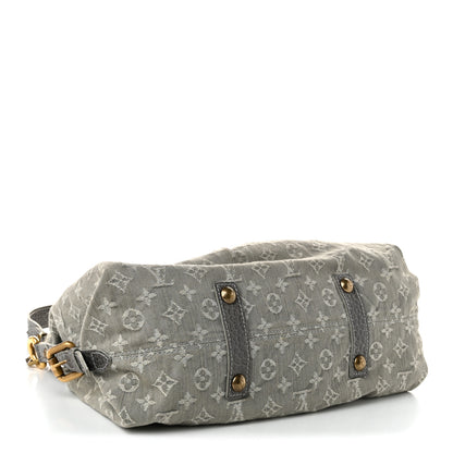 Louis Vuitton Denim Neo Cabby MM Grey 3 of 8