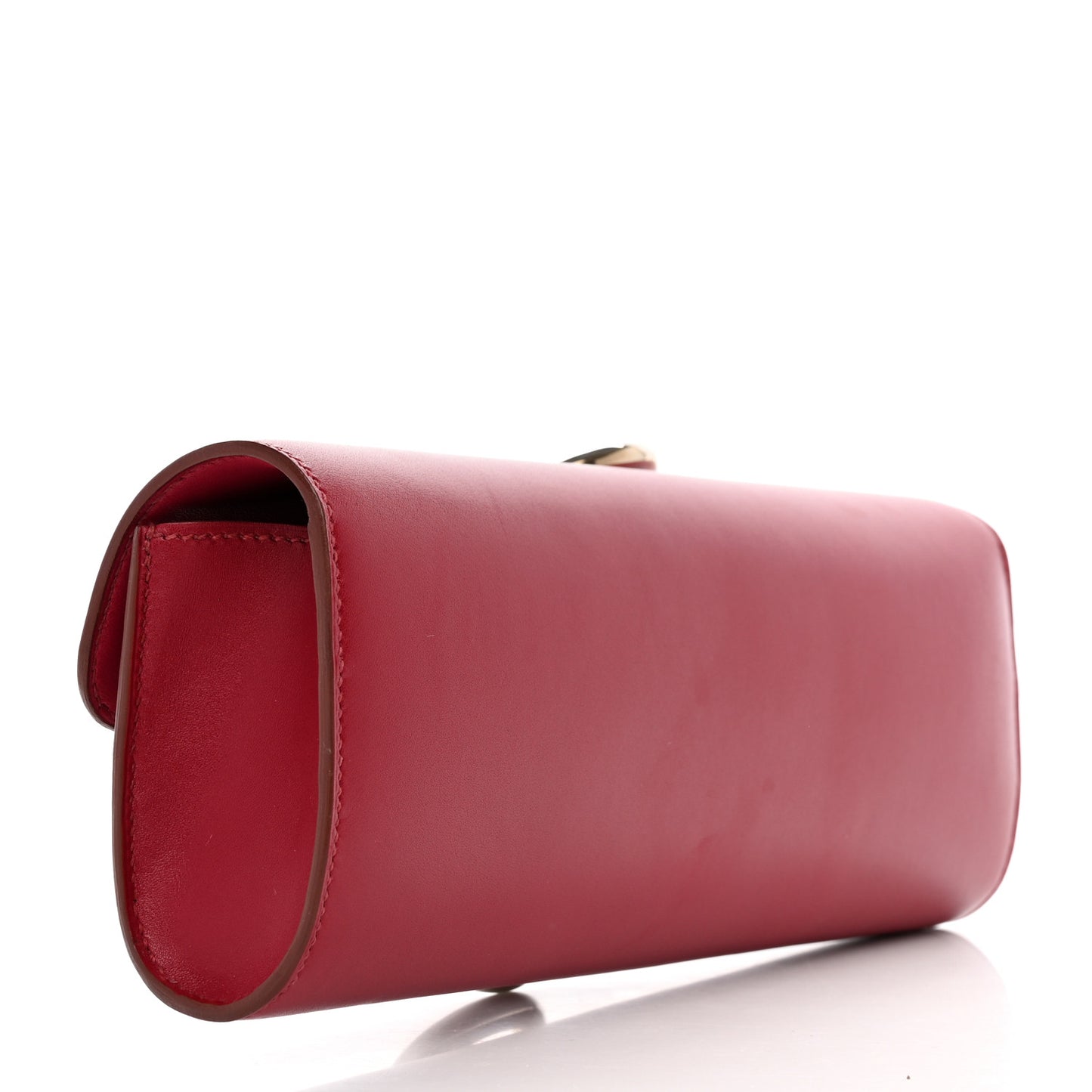 Tadelakt Egee Clutch Rouge Vif