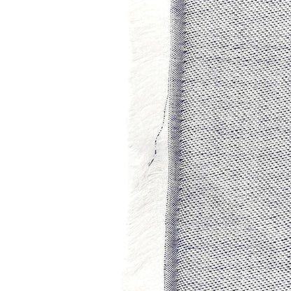 Louis Vuitton Silk Wool Monogram Denim Shawl Light Blue 4 of 6