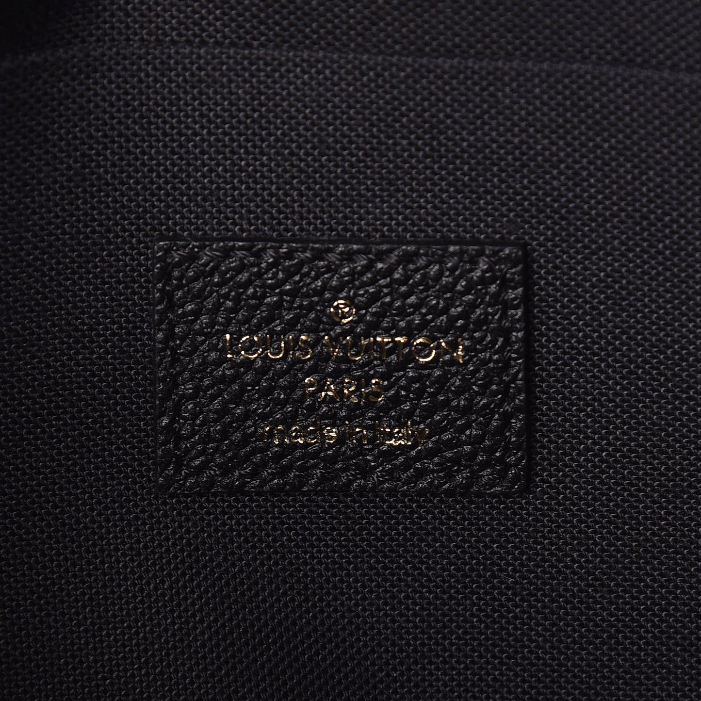 Empreinte Pochette Felicie Chain Wallet Black