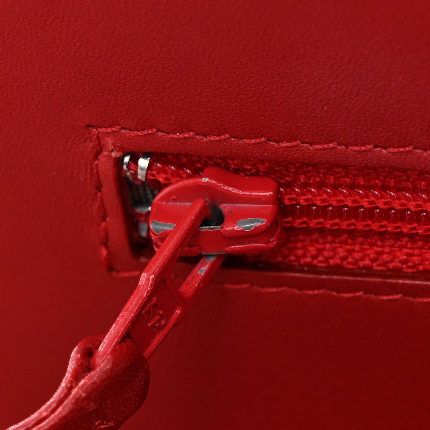 Chanel Patent Quilted Brilliant Wallet On Chain WOC Red 13 of 14