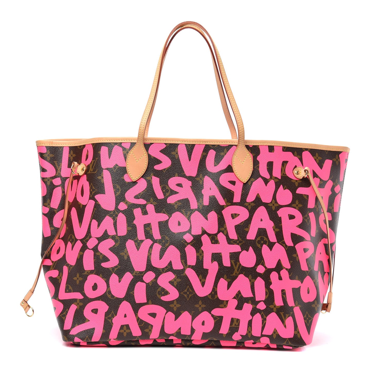 Monogram Graffiti Neverfull GM Fuchsia