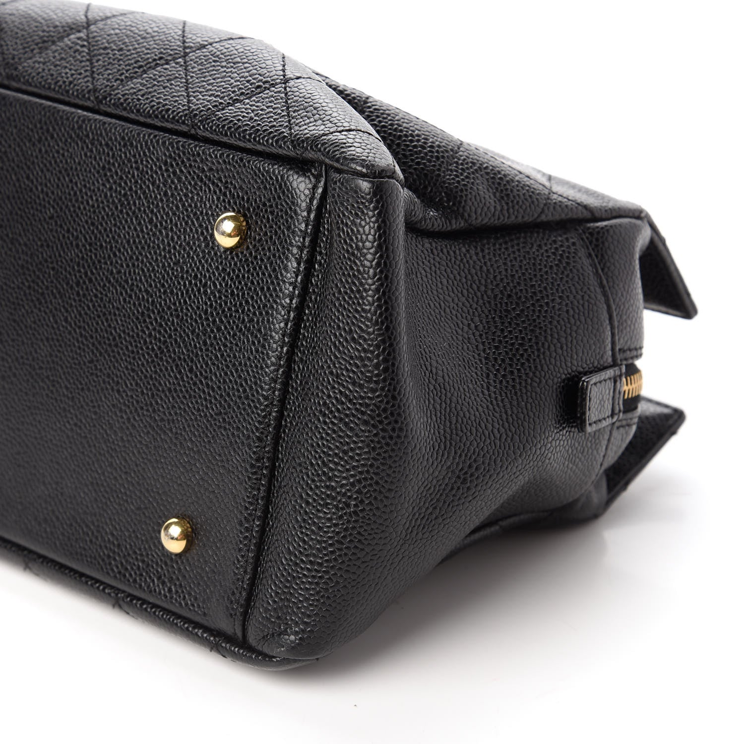 Chanel Caviar Quilted Petit Timeless Tote PTT Black 7 of 10