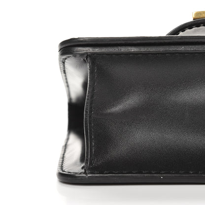 Christian Dior Smooth Calfskin Dio(r)evolution Flap Clutch Black 7 of 7