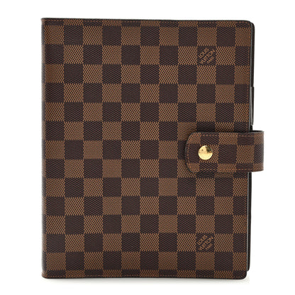 Louis Vuitton Damier Ebene Large Ring Agenda Cover 1 of 6