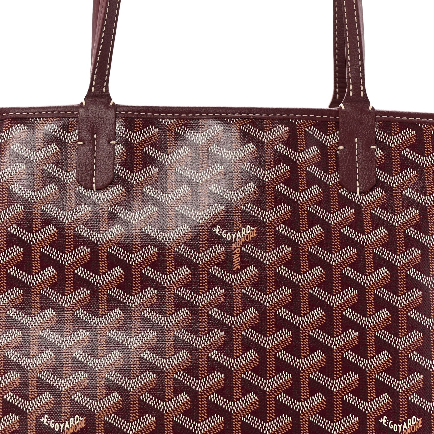 Goyardine Artois PM Burgundy