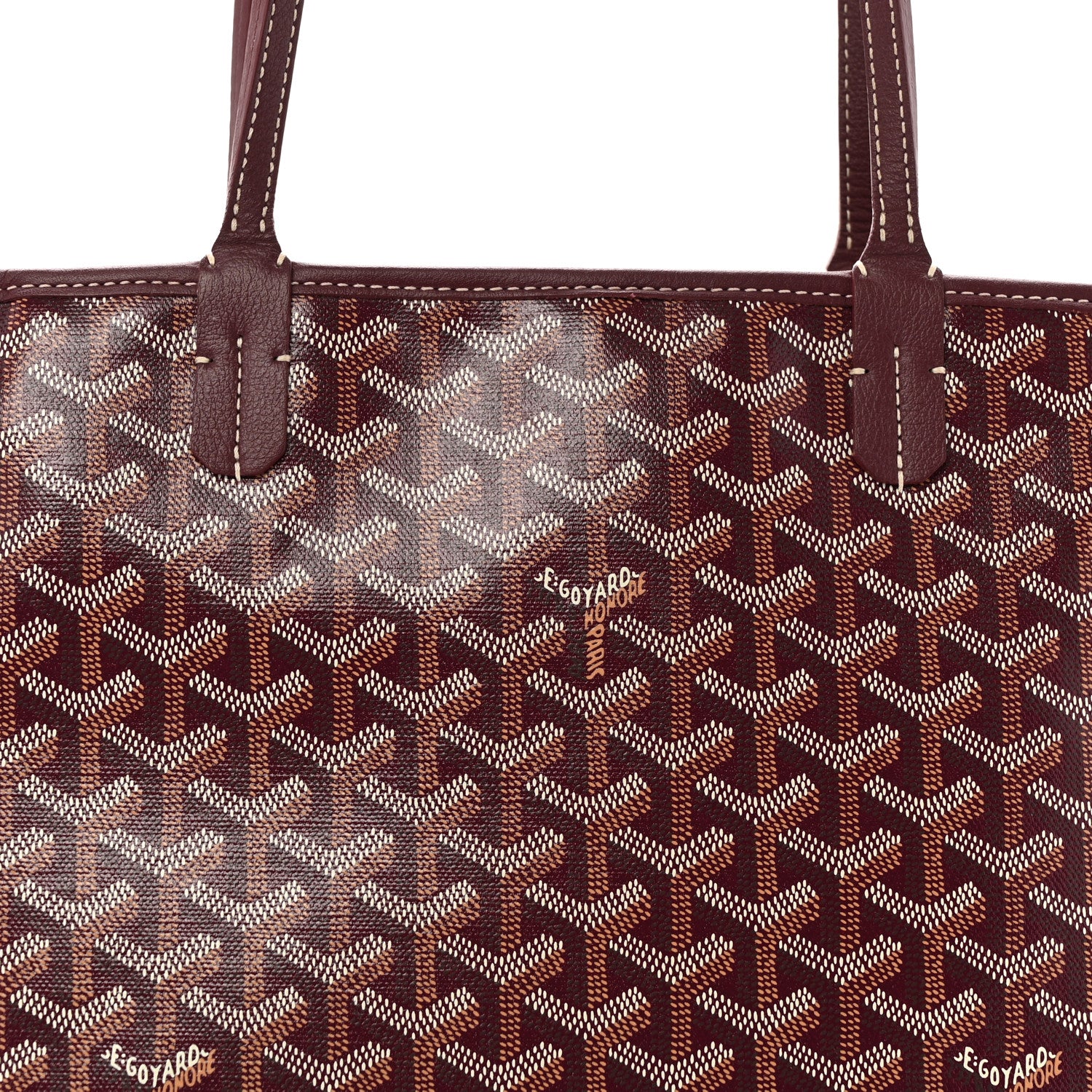 Goyard Goyardine Artois PM Burgundy 7 of 11