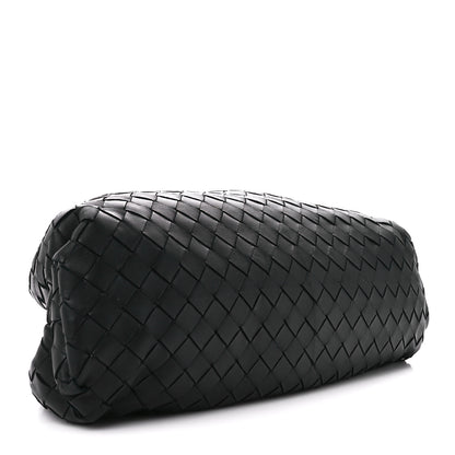 Bottega Veneta Nappa Maxi Intreccio The Pouch Oversized Clutch Black 4 of 11
