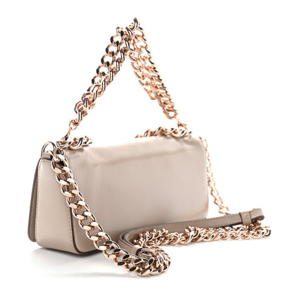 Tom Ford Palmellato Calfskin TF Triple Chain Shoulder Bag Beige 3 of 12