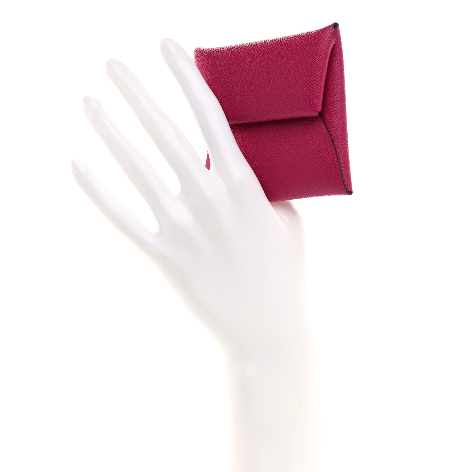 Hermes Epsom Bastia Coin Purse Rose Pourpre 4 of 14