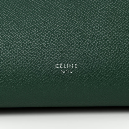Celine Grained Calfskin Mini Belt Bag Forest 6 of 17