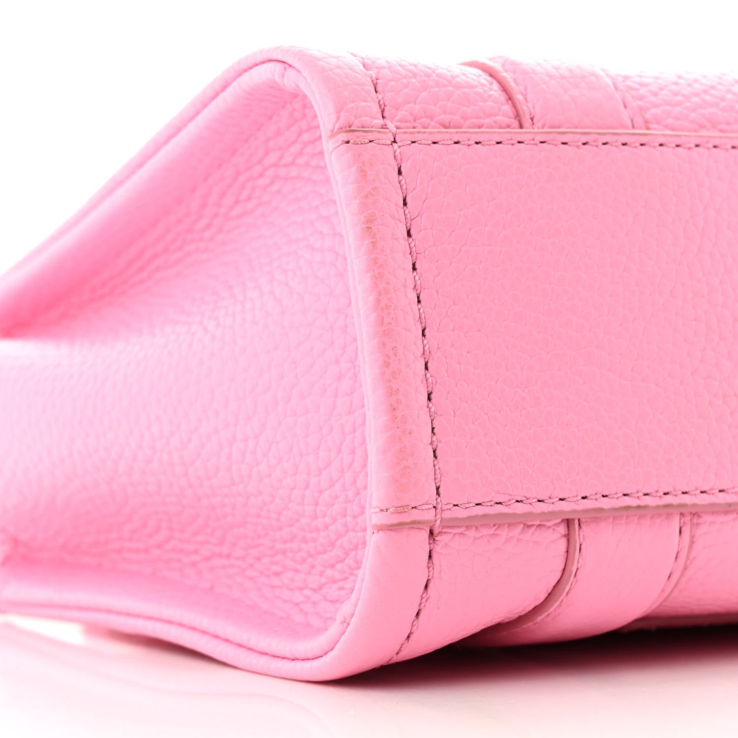 Marc Jacobs Grained Calfskin Micro The Tote Bag Pink 9 of 11