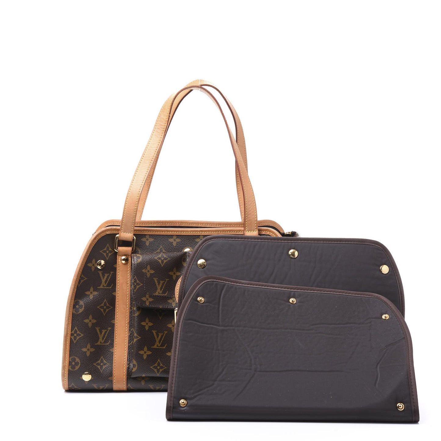 Monogram Baxter PM Dog Pet Carrier