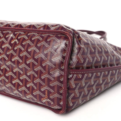 Goyard Goyardine Reversible Anjou PM Burgundy 14 of 17
