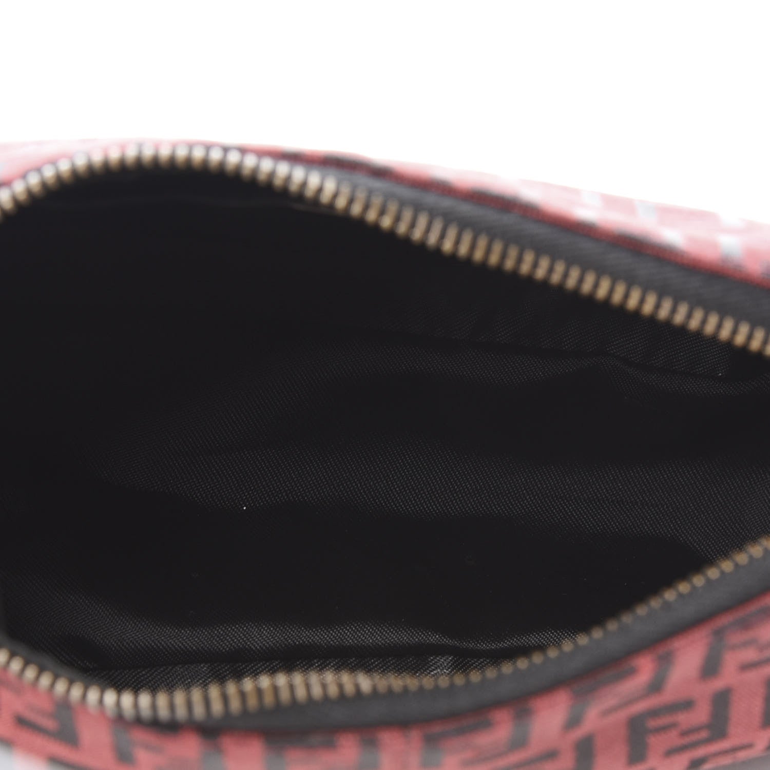 Fendi Zucchino Pochette Black Rosso 5 of 10