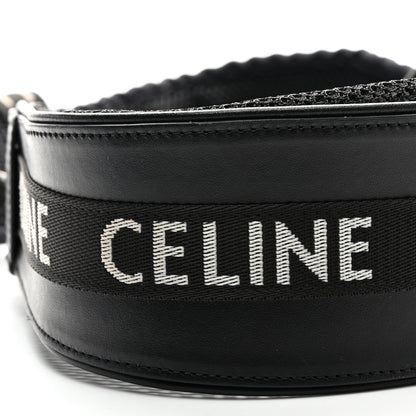 Celine Mesh Ava Trekking Shoulder Bag Black 9 of 10
