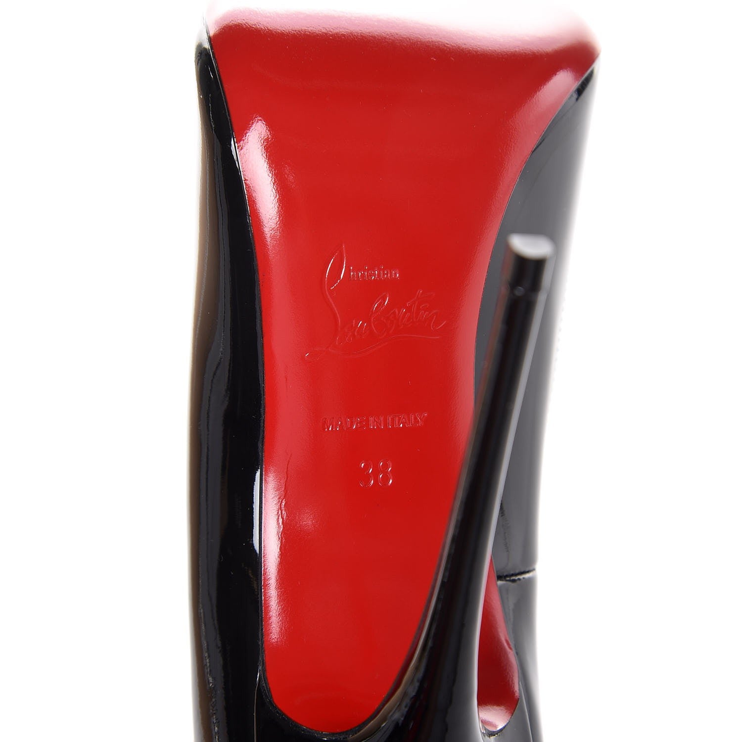 Christian Louboutin Patent So Kate 120 Pumps 38 Black 6 of 10