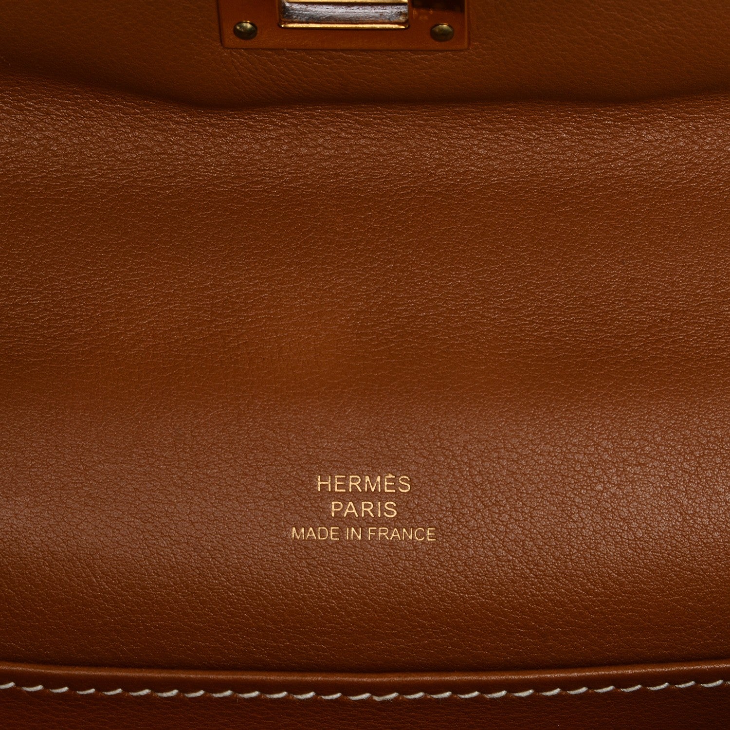 Hermes Swift Kelly Pochette Clutch Gold 19 of 21