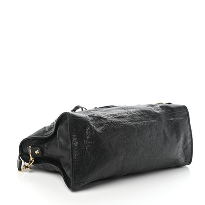 Balenciaga Agneau Classic Gold Hardware Part Time Black 4 of 9
