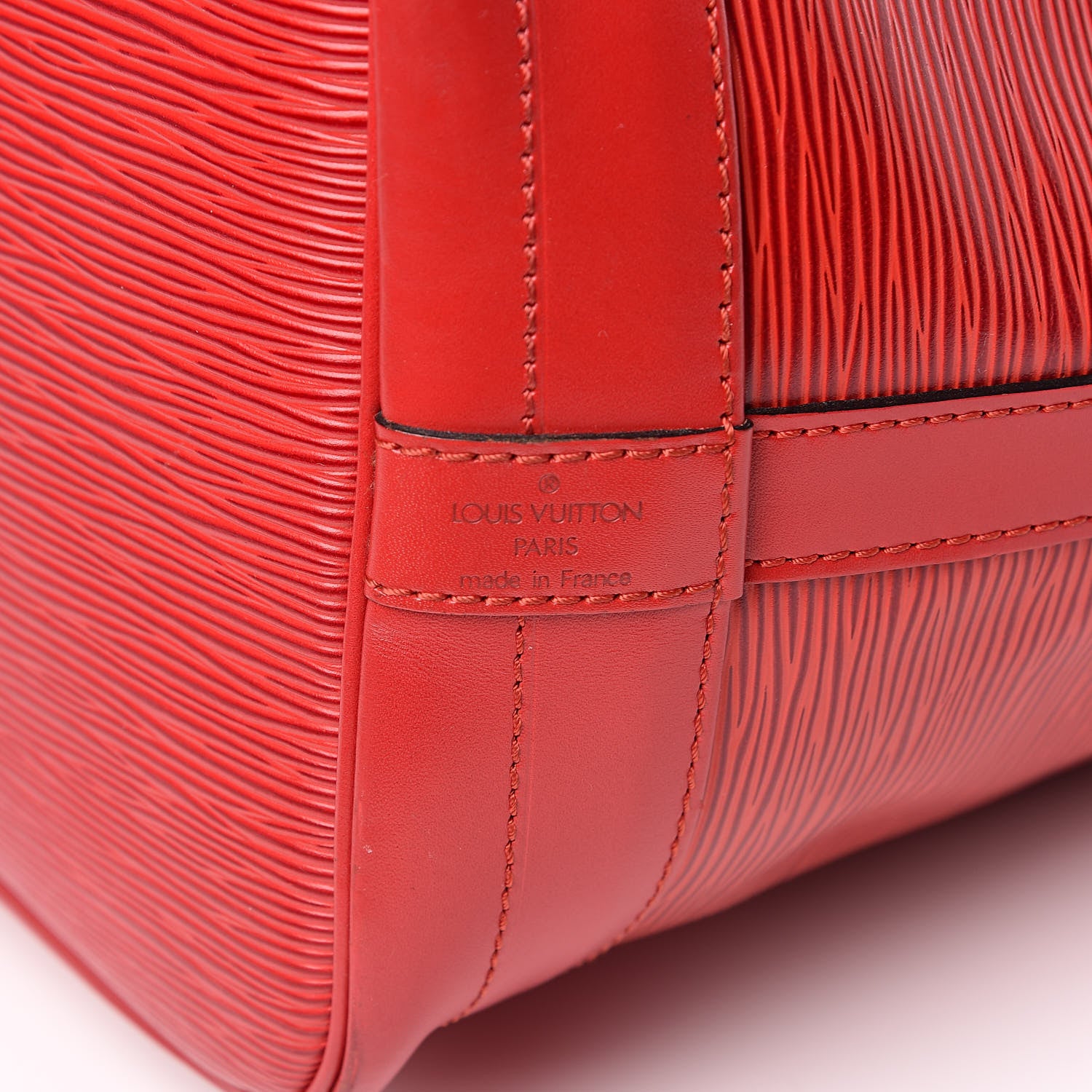Louis Vuitton Epi Noe Castillan Red 6 of 11