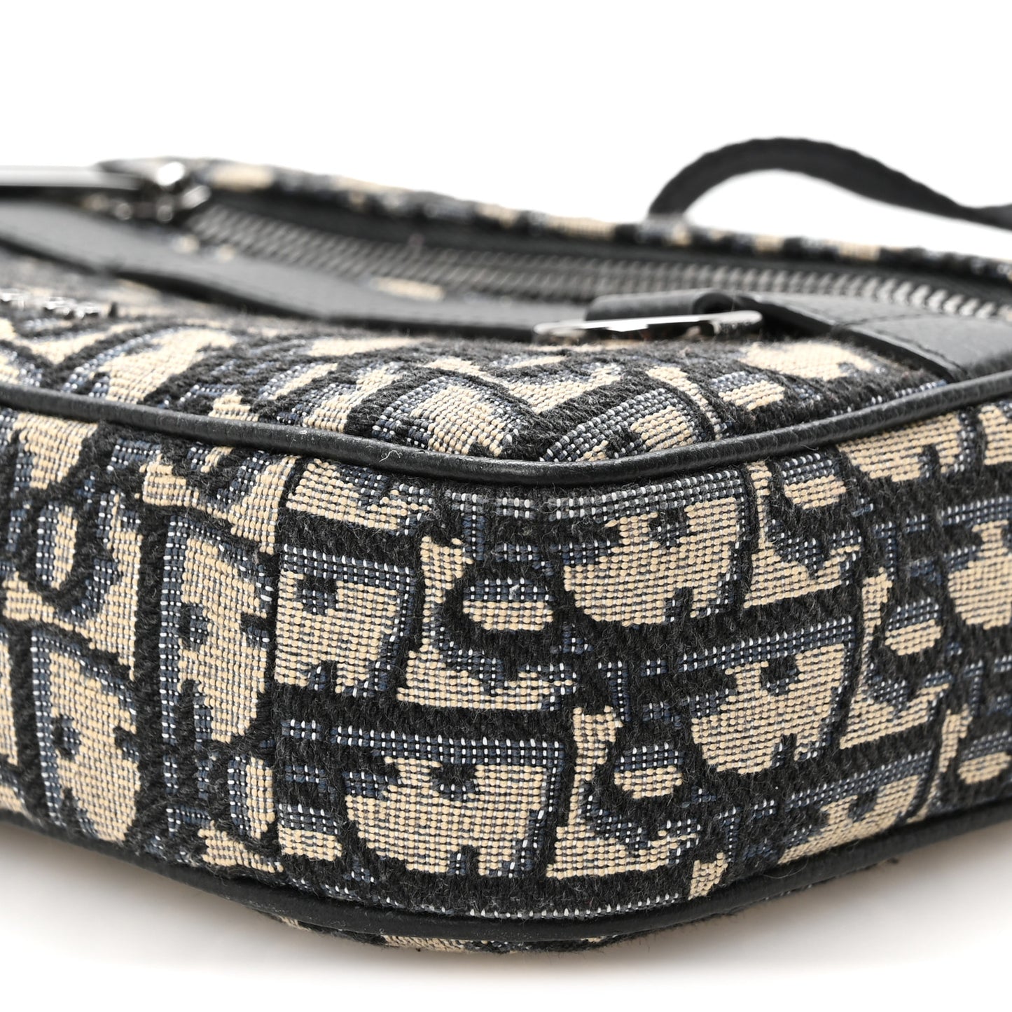 HOMME Oblique Mini Safari Messenger Navy Blue