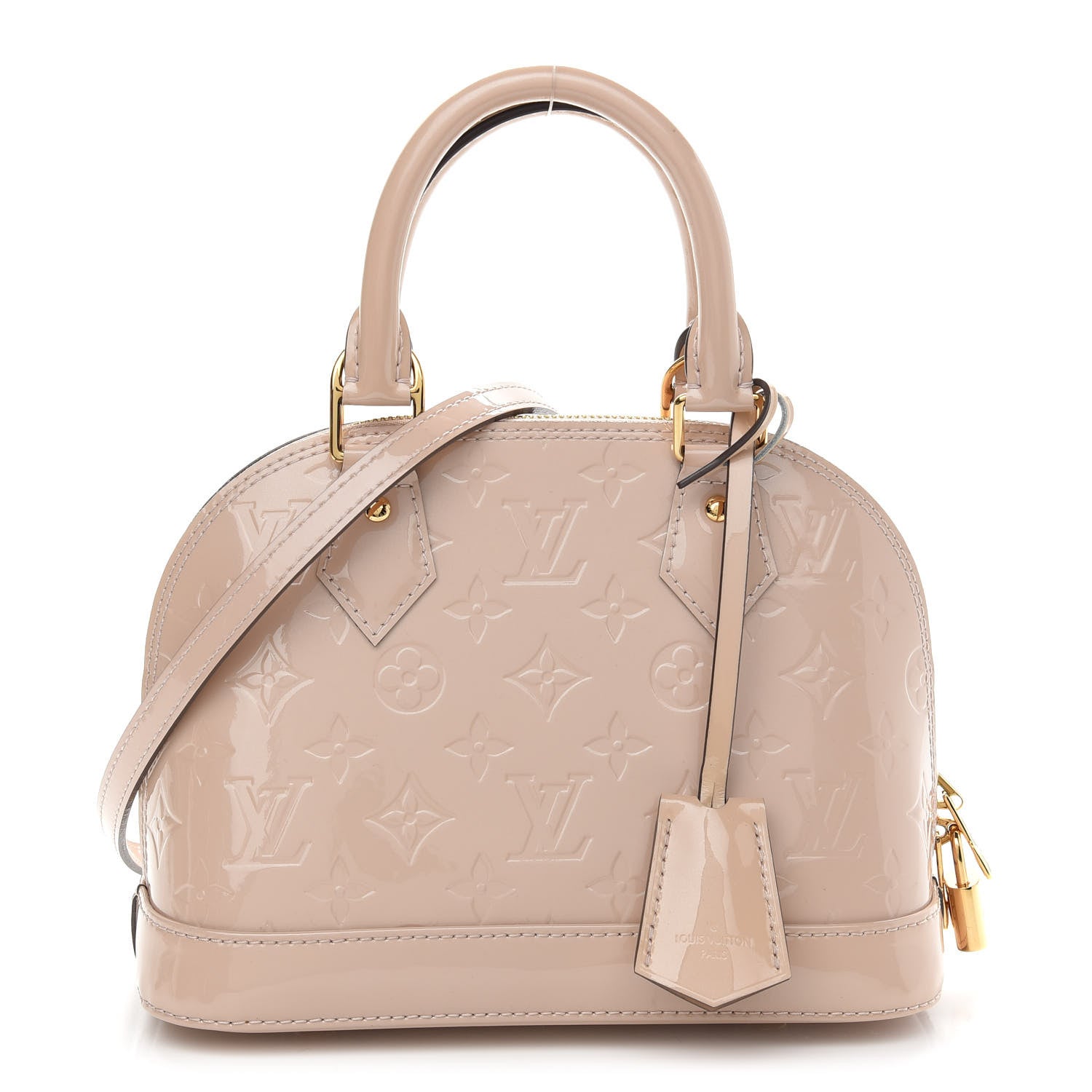 Louis Vuitton Vernis Alma BB Rose Angelique 1 of 9