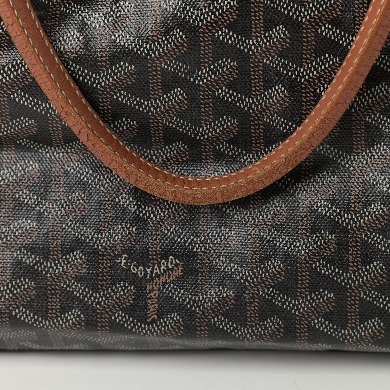 Goyard Goyardine Saint Louis GM Black Gold 15 of 20