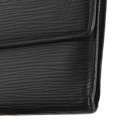 Louis Vuitton Epi Porte Tresor International Wallet Black 12 of 12