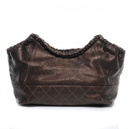 Chanel Calfskin Baby Coco Cabas Bronze 4 of 8