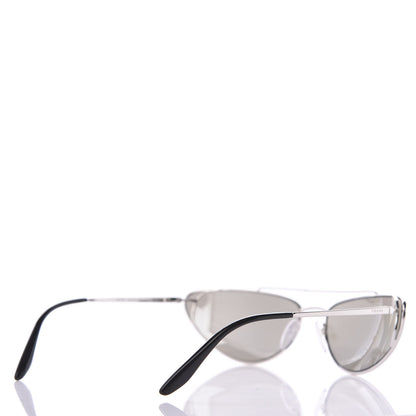 Prada Cat Eye Sunglasses SPR 62V Silver 4 of 7