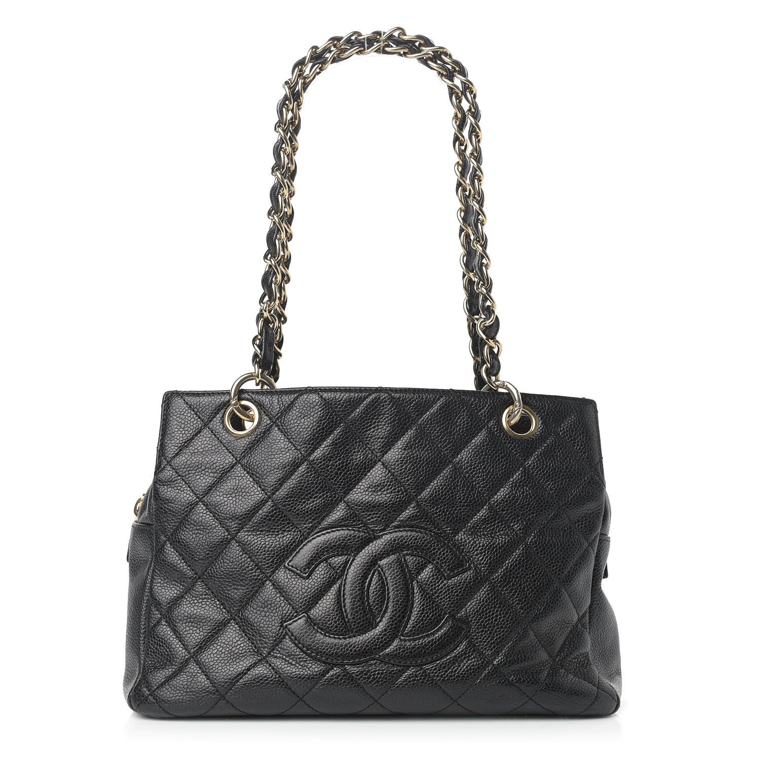 Chanel Caviar Quilted Petit Timeless Tote PTT Black 1 of 11