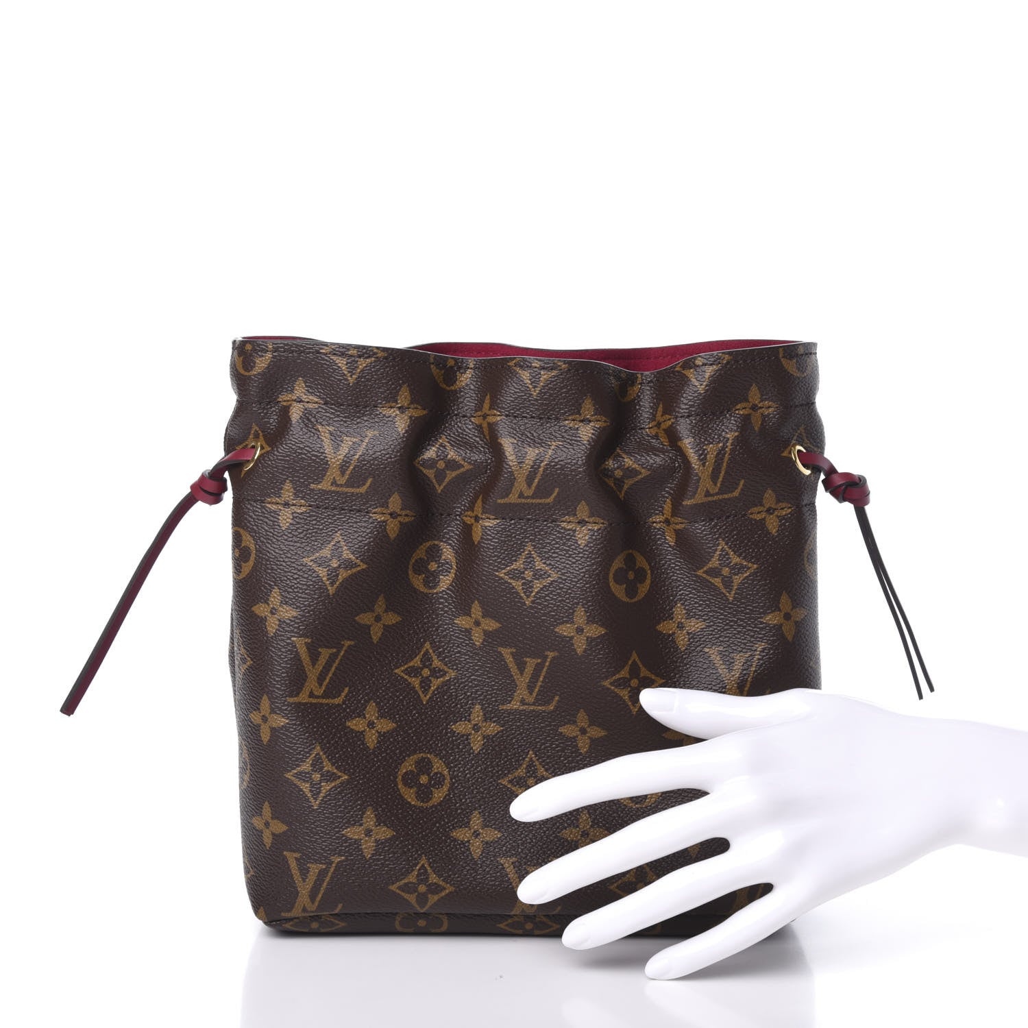 Louis Vuitton Monogram Pouch Noe Fuchsia 2 of 9
