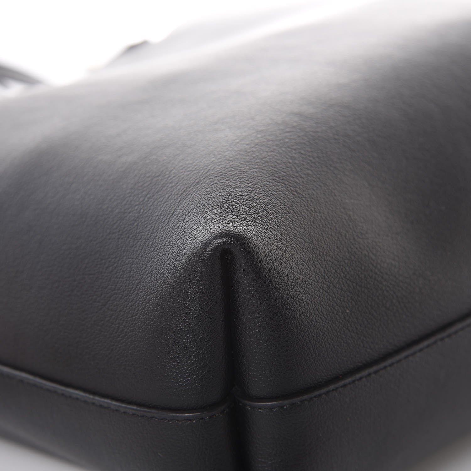 Saint Laurent Calfskin Medium Shopping Tote Black 15 of 17