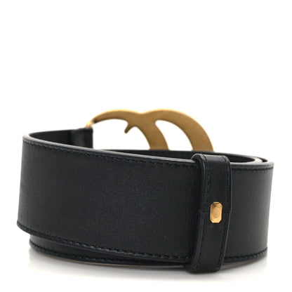 Gucci Calfskin Double G 40mm Belt 65 26 Black 2 of 4
