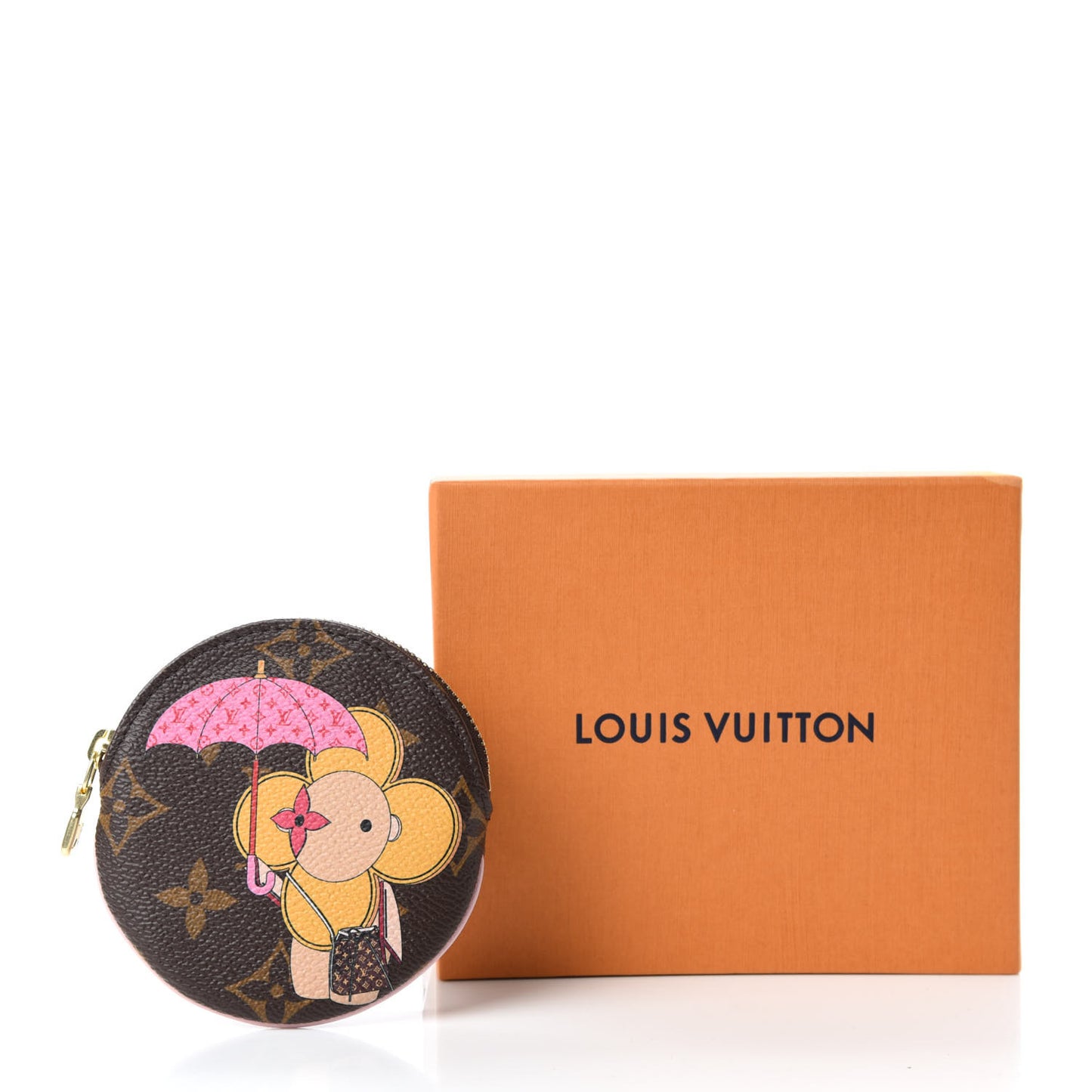 Monogram 2019 Christmas Animation Tokyo Round Coin Purse