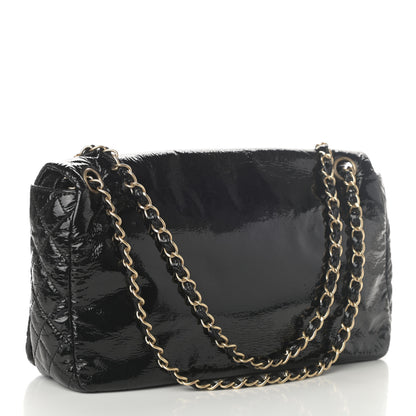 Chanel Vinyl Medium Rock and Chain Flap Black 3 of 10