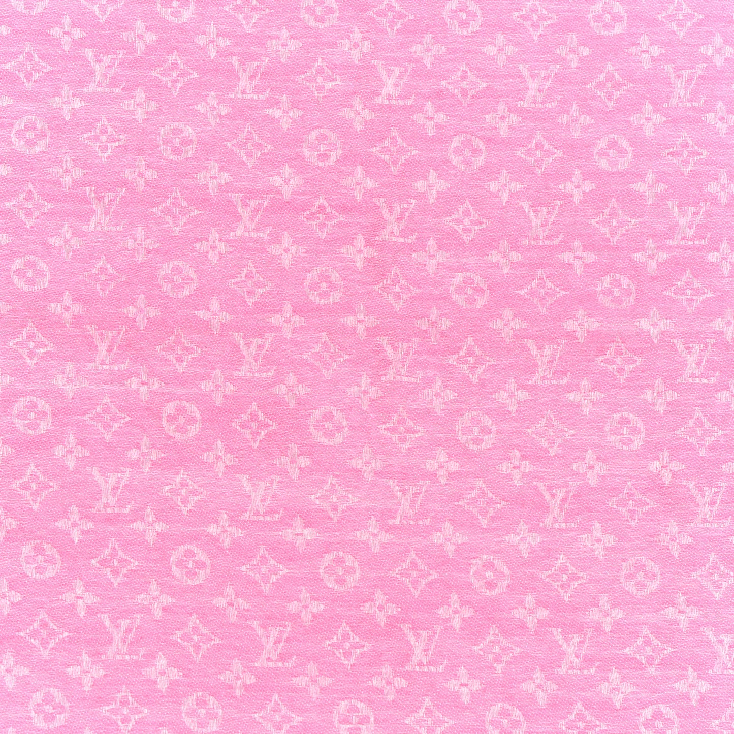 Silk Wool Monogram Petit Louis Shawl Pop