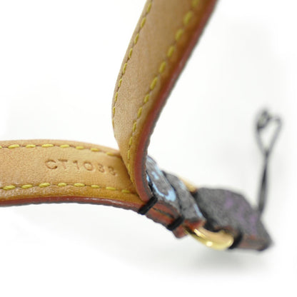 Louis Vuitton Monogram Multicolor Phone Strap Black 5 of 5